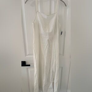 Old Navy White Maxi Dress